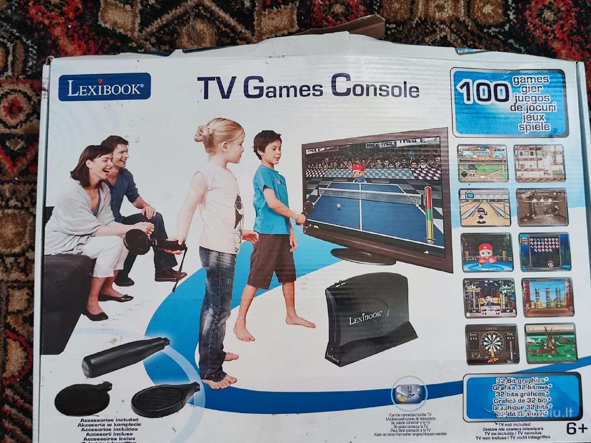 Konsolė TV games lexibox
