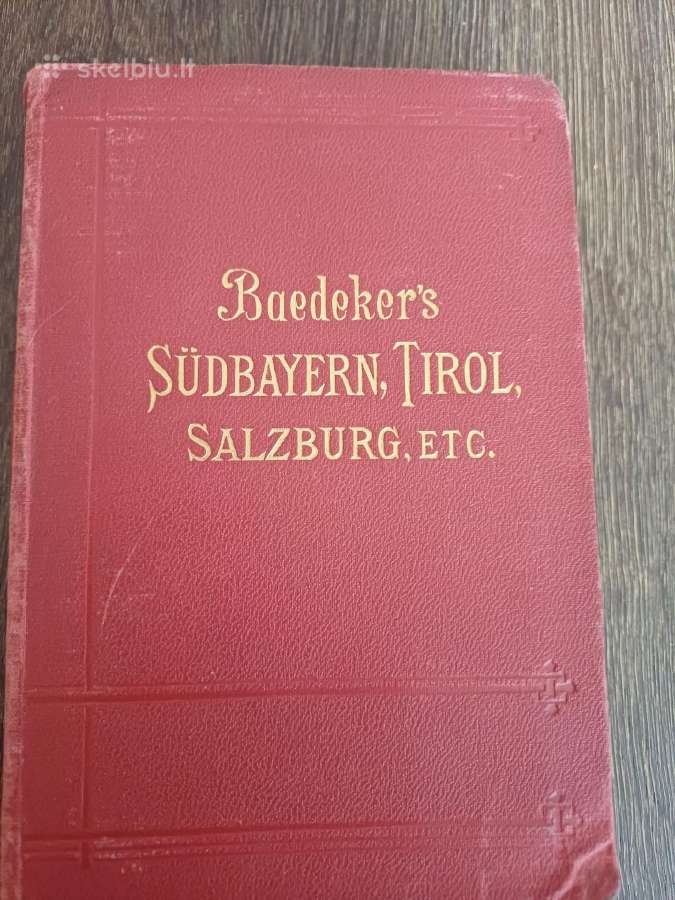 Parduodu knyga,kelionių vadovas,1906m