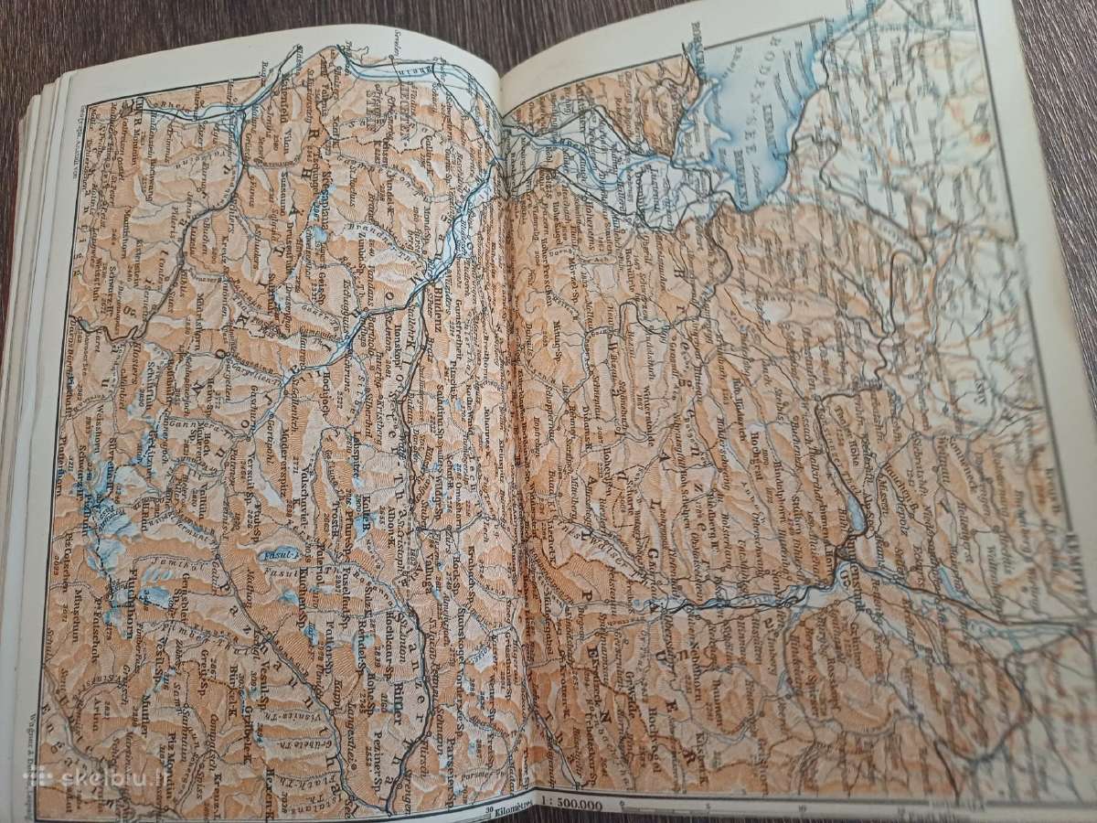 Parduodu knyga,kelionių vadovas,1906m - nuotraukos Nr. 25