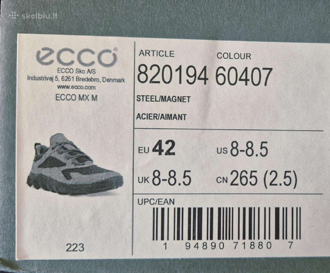 Ecco Mx su goretex laisvalaikio batai - nuotraukos Nr. 8