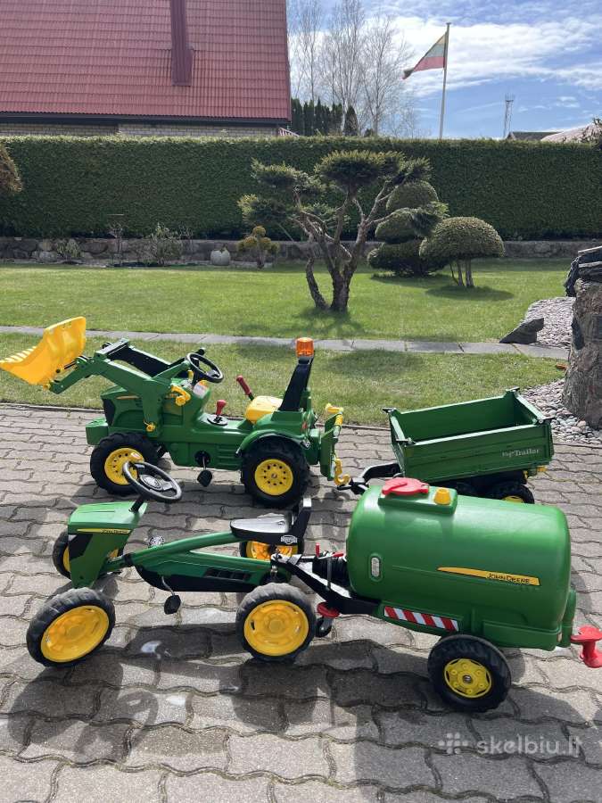 John Deere žaislų komplektas 500 eurų