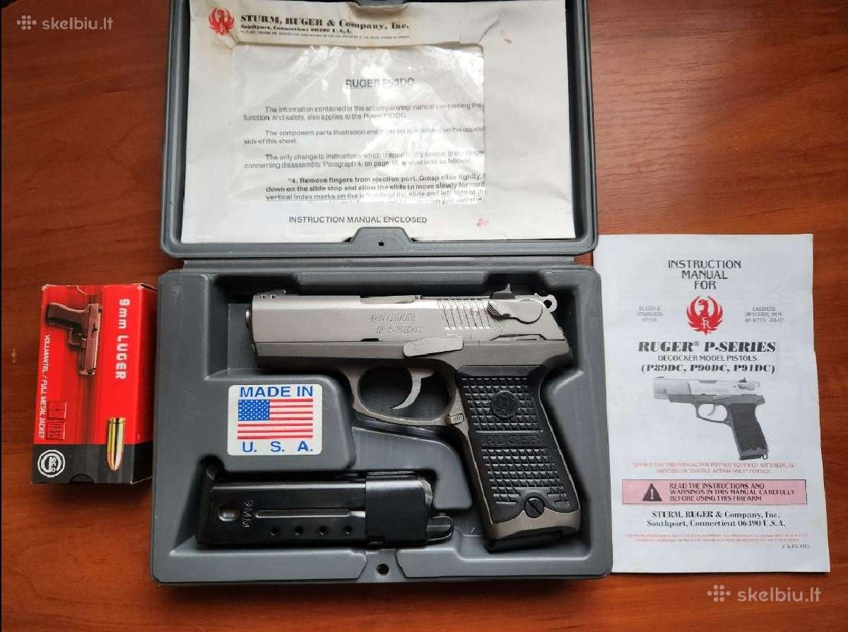 Ruger P93dc. (9x19)