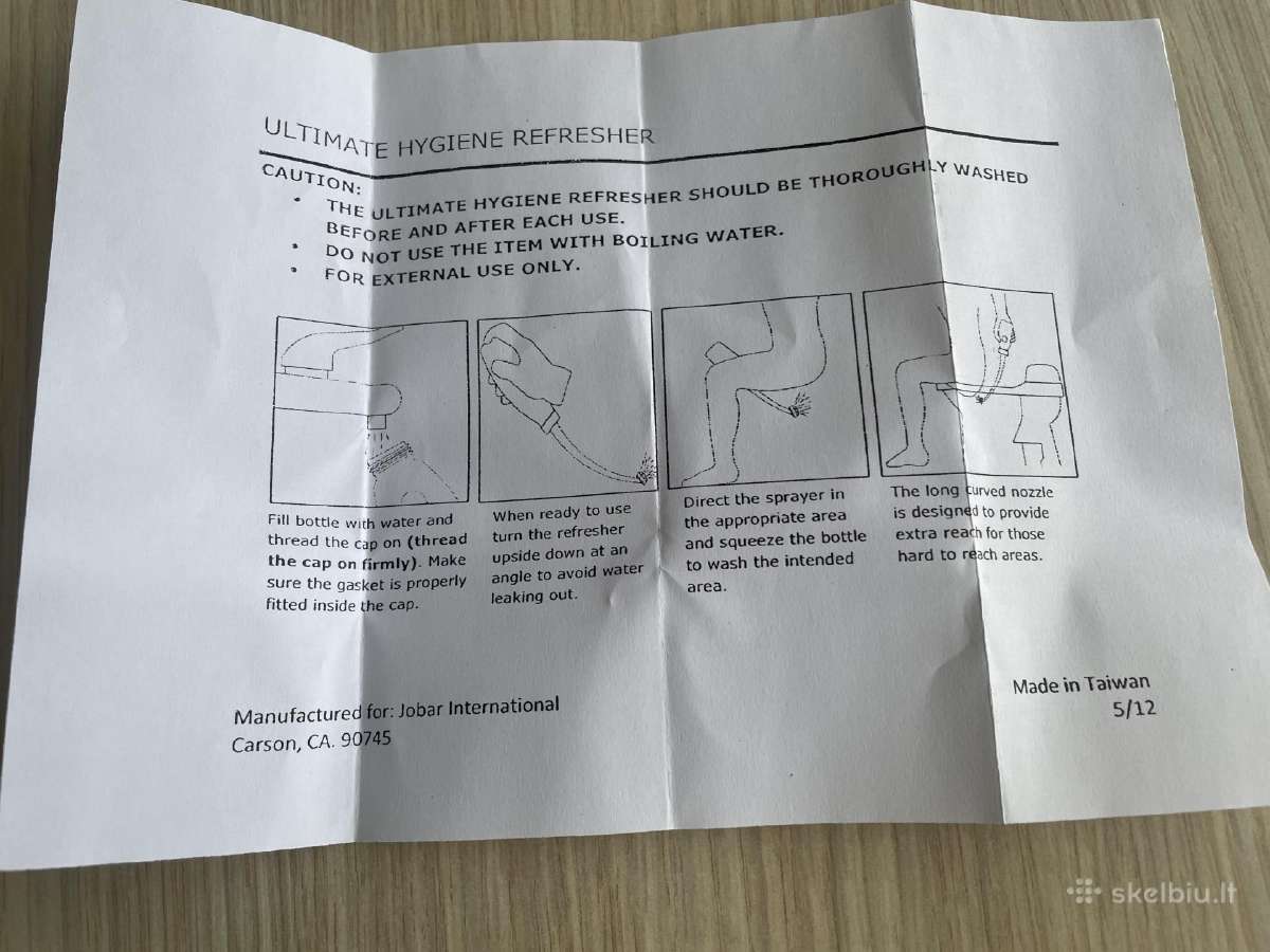 Personalinis apsiplovimo įrankis - nuotraukos Nr. 3