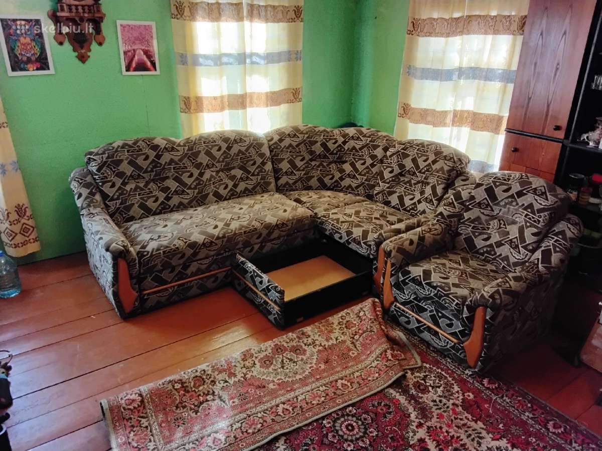 Parduodamas naudotas minkštas kampas