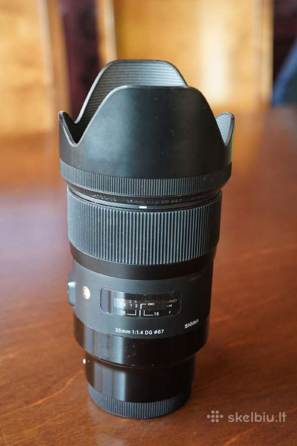 Sigma 35mm, F1.4 Dg Art, Sony E