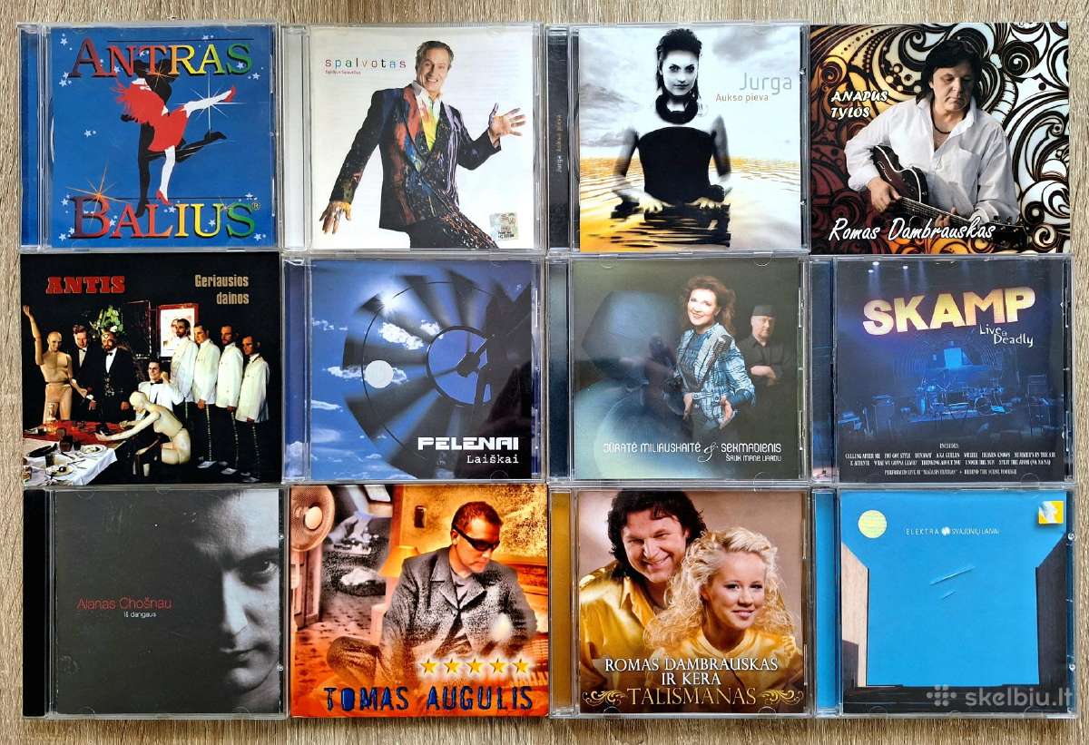 Audio CD diskai