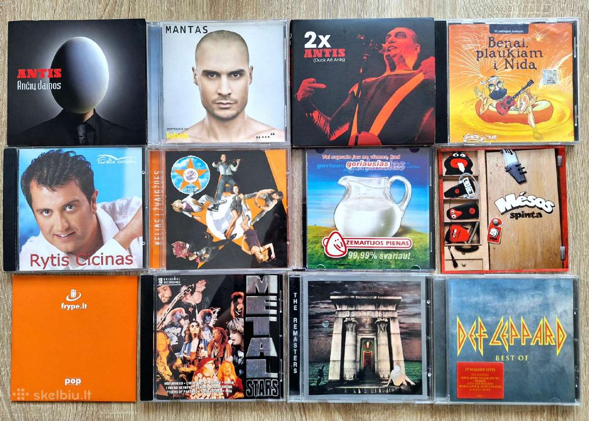 Audio CD diskai - nuotraukos Nr. 2