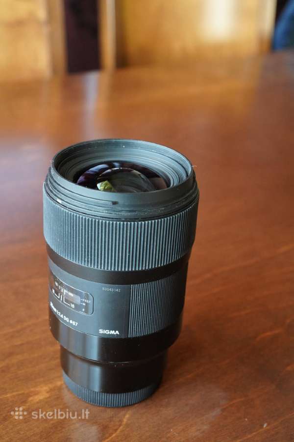 Sigma 35mm, F1.4 Dg Art, Sony E - nuotraukos Nr. 4