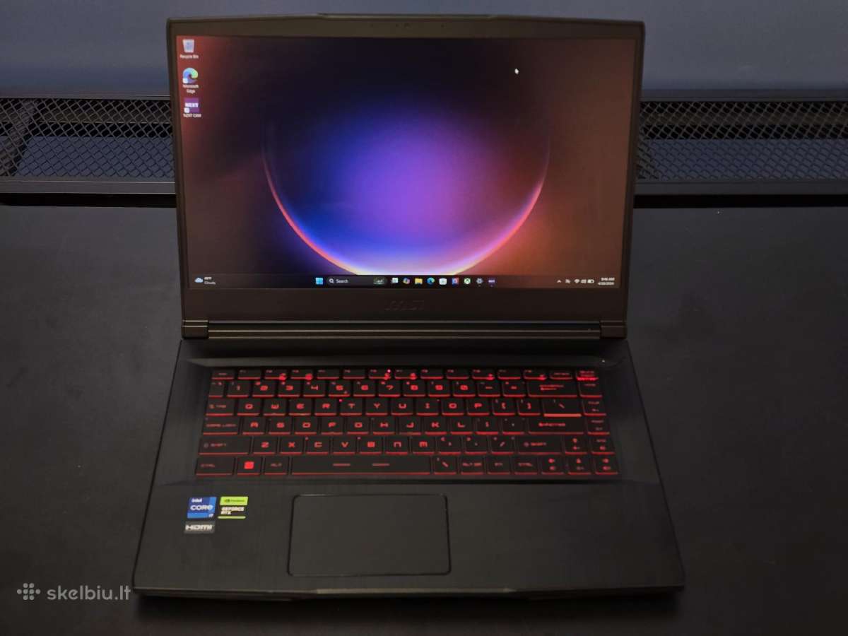 Msi Thin Gf63 12vf Rtx 4060 8gb su i7 12650h