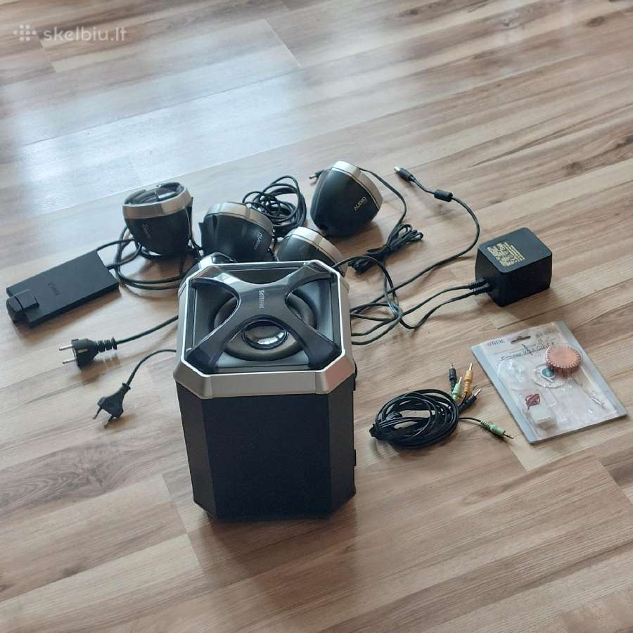 Garso kalonėlės ir Ac adapteris - nuotraukos Nr. 3