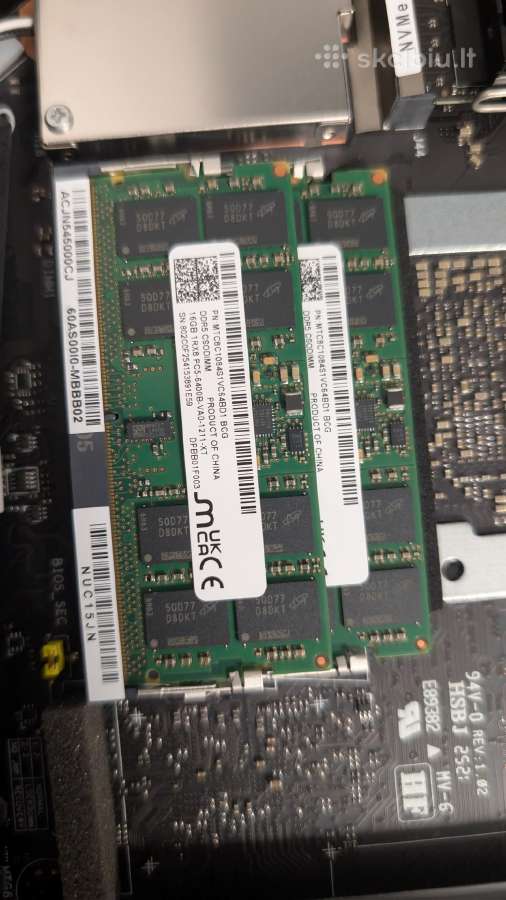 Ddr5 RAM atmintis 2*16gb, 6400