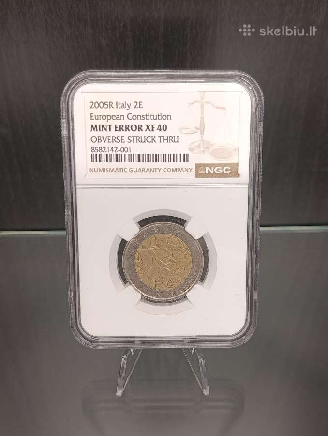 Major Struck Through (Obverse)
