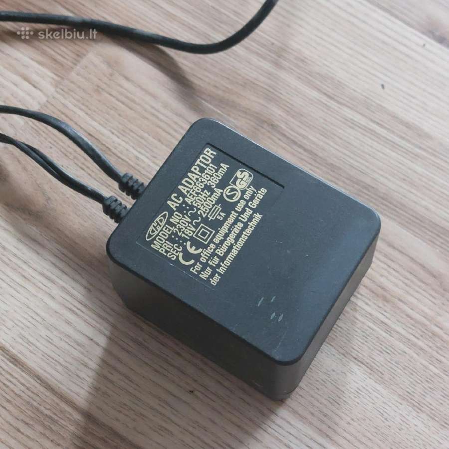 Garso kalonėlės ir Ac adapteris - nuotraukos Nr. 29