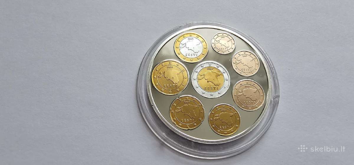 2007 1 Oz gryno sidabro Estija 999 - nuotraukos Nr. 2