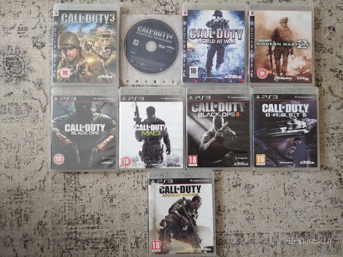 Call of duty PS3 kolekcija