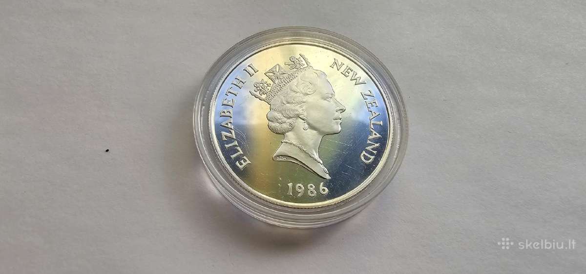 1986 Doleris Naujoji Zelandija