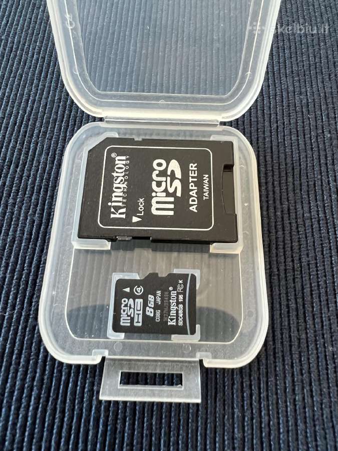 Dėklas Sd / micro Sd atminties kortelei saugoti - nuotraukos Nr. 3
