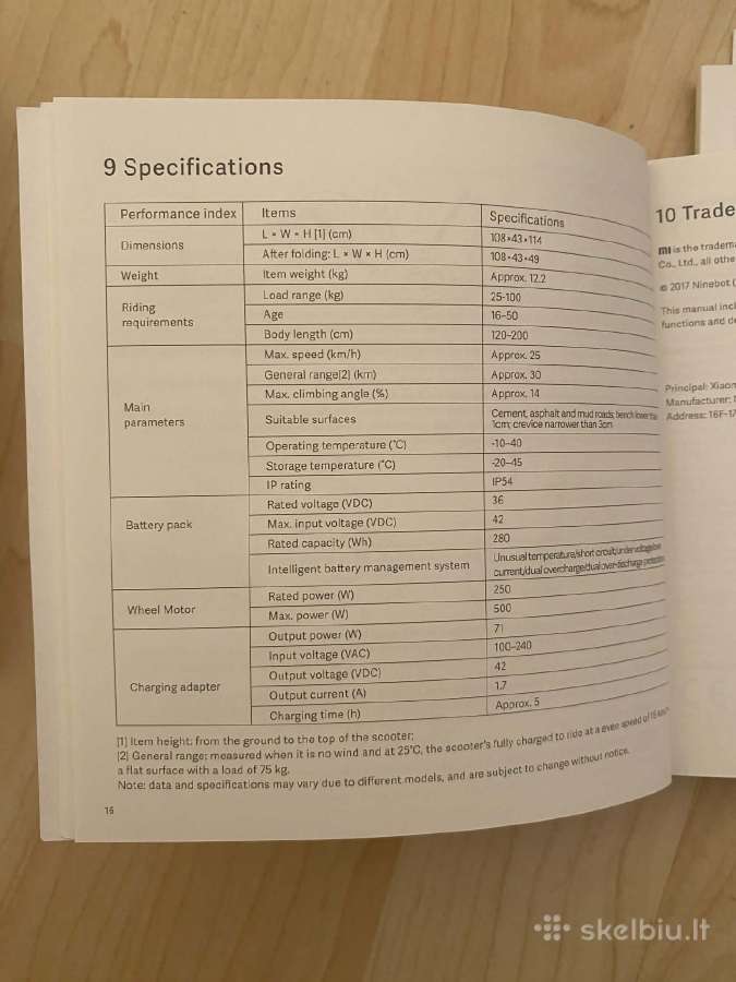 Labai mažai naudotas elektrinis paspirtukas - nuotraukos Nr. 5