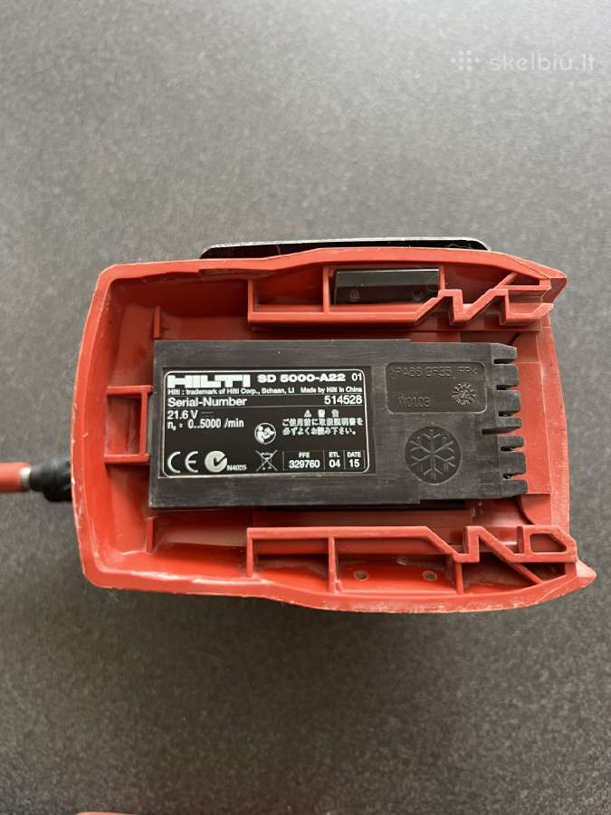 Įrankiai Hilti , Milwaukee , Bosch , Aeg ir kita - nuotraukos Nr. 11