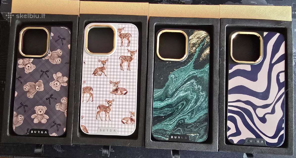 Burga apsauginis dėklas iPhone 15 Pro max