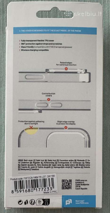 Xiaomi Redmi Anti-uv Tpu dėklas - nugarėlė - nuotraukos Nr. 3