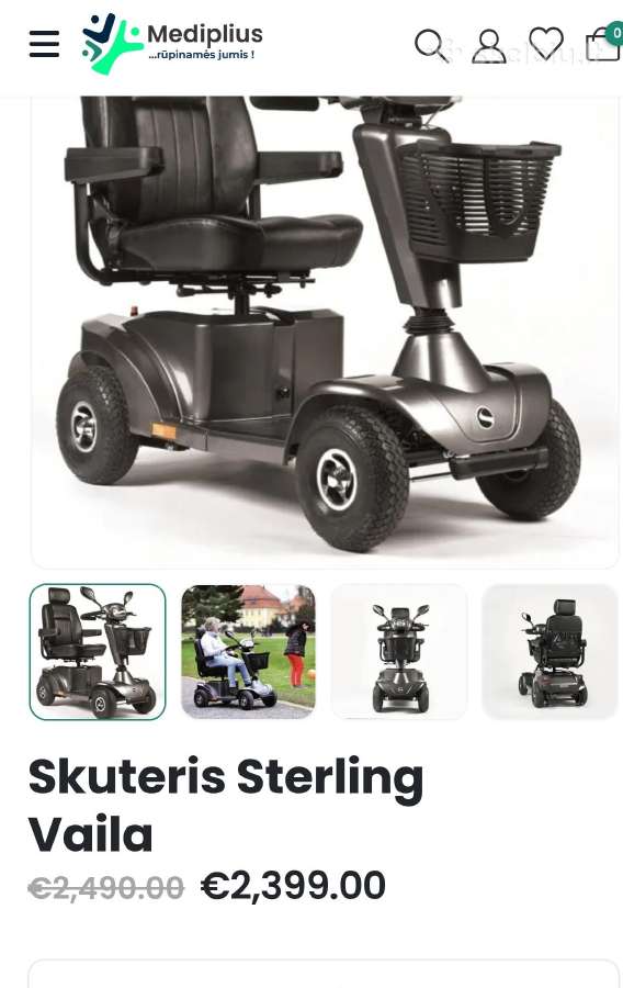 Skuteris naujas - nuotraukos Nr. 7