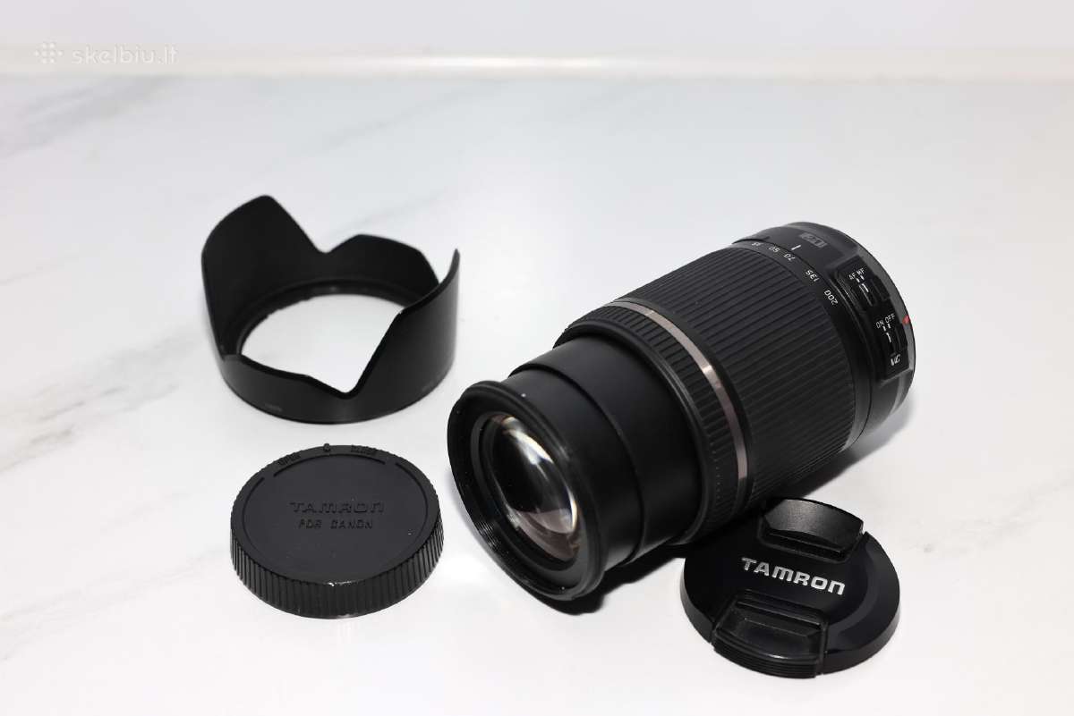 Tamron 18-200mm f3.5-6.3 Vc Canon Ef-s