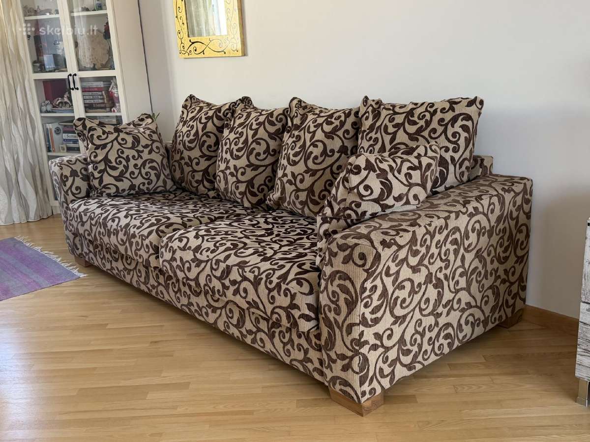 Trivietė sofa Bellus - nuotraukos Nr. 3