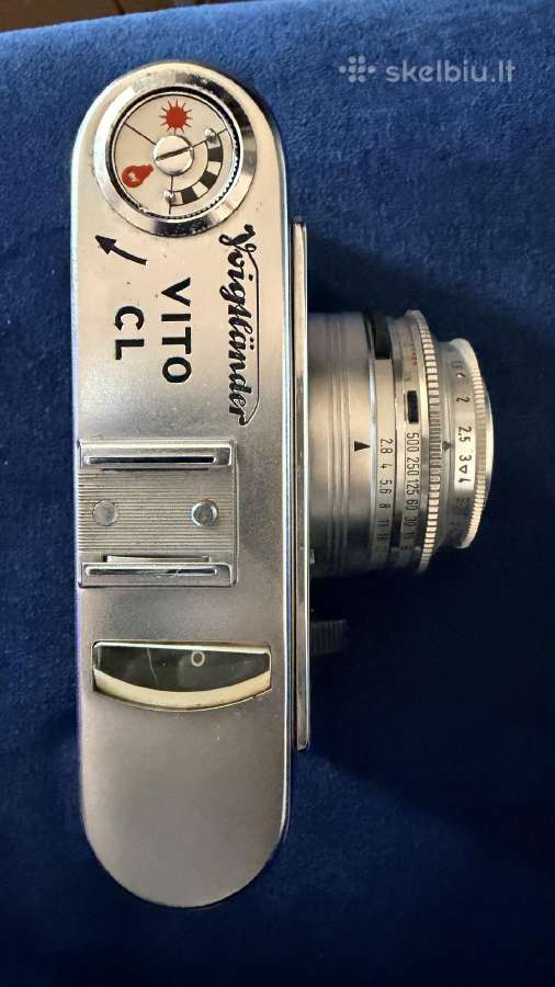 Senas fotoaparatas „Voigtländer Vito Cl“ - nuotraukos Nr. 2