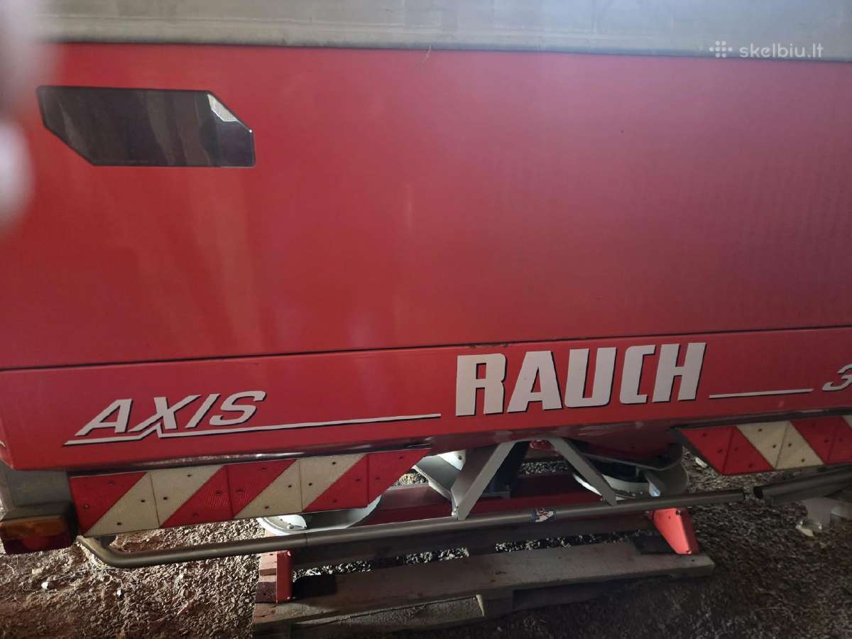Trąšų barstomoji Rauch Axis 30.1 W (2013 m.) - nuotraukos Nr. 4