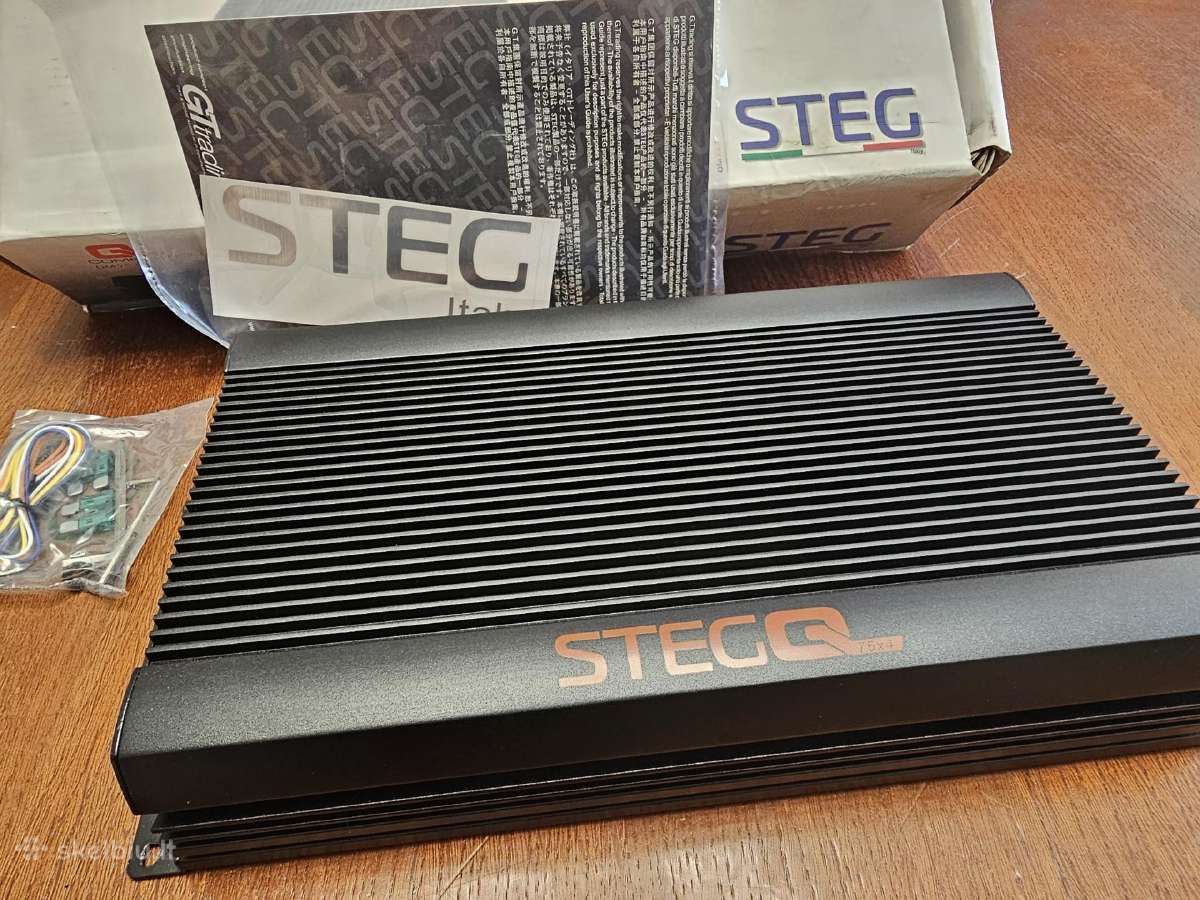 Steg Qm75 Itališkas 4kanalų stiprintuvas