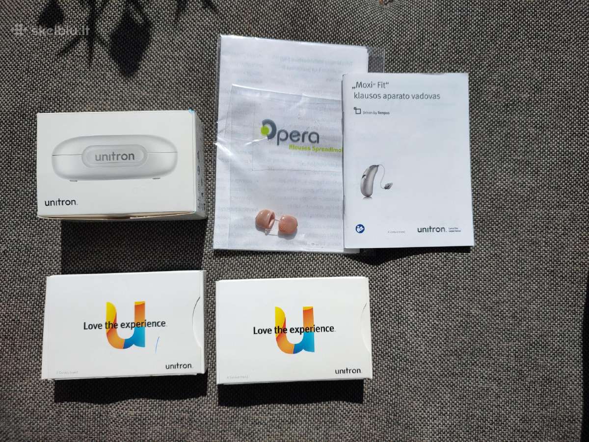 Klausos aparatas Unitron T Moxi Fit 600