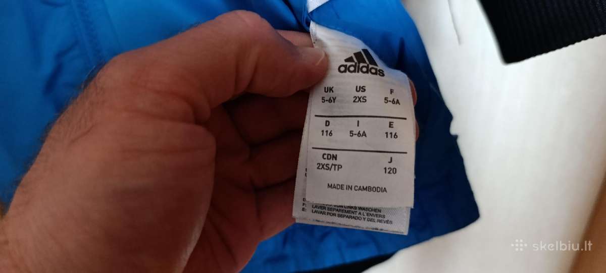 Adidas Messi dvipusė vaikiška plona striukė džempe - nuotraukos Nr. 4