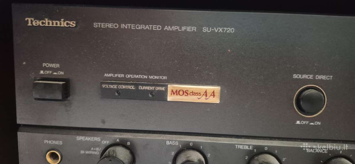 Stiprintuvas Technics Su Vx 720 - nuotraukos Nr. 2