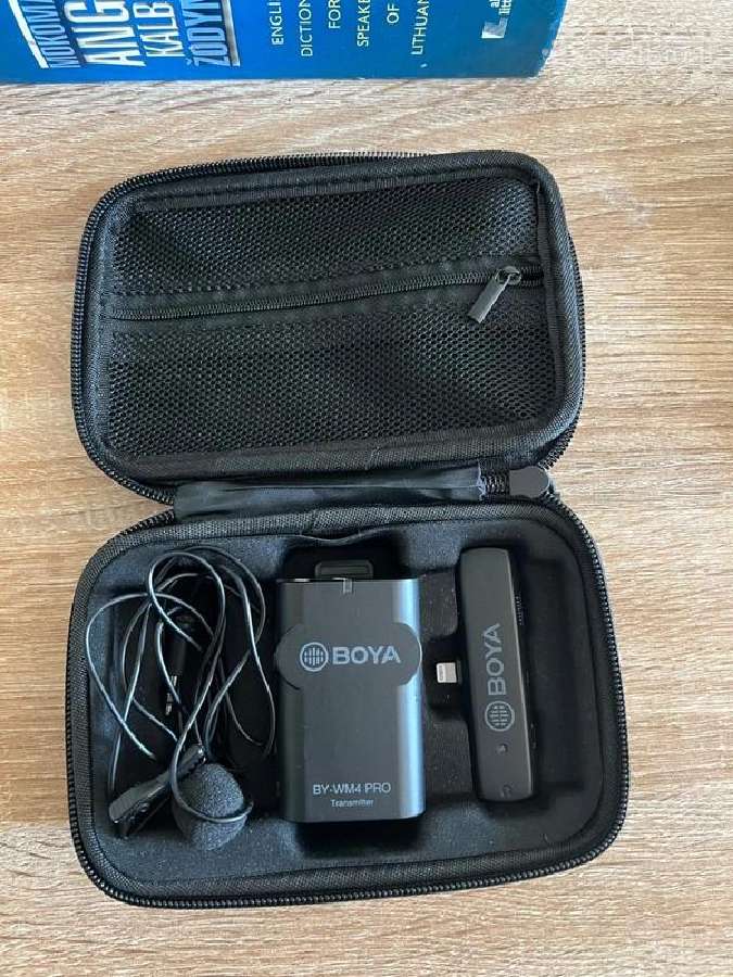 Mikrofonas Boya by - wm4 Pro k3.