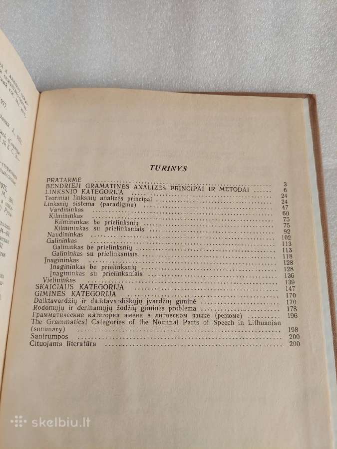 Gramatinės liet. kalbos vardažodžių kategorijos - nuotraukos Nr. 3
