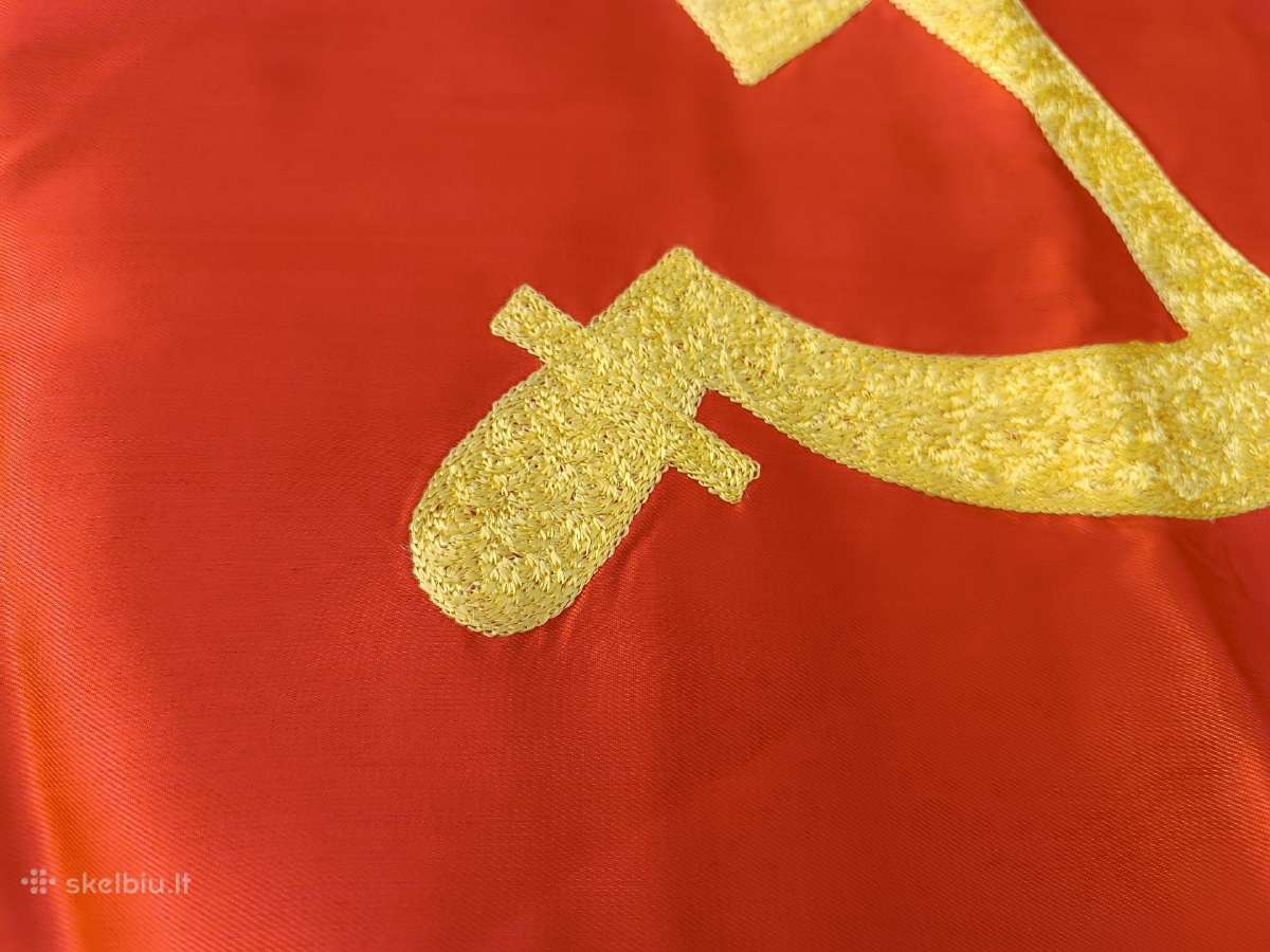Sovietinė kolekcinė vėliava - nuotraukos Nr. 2