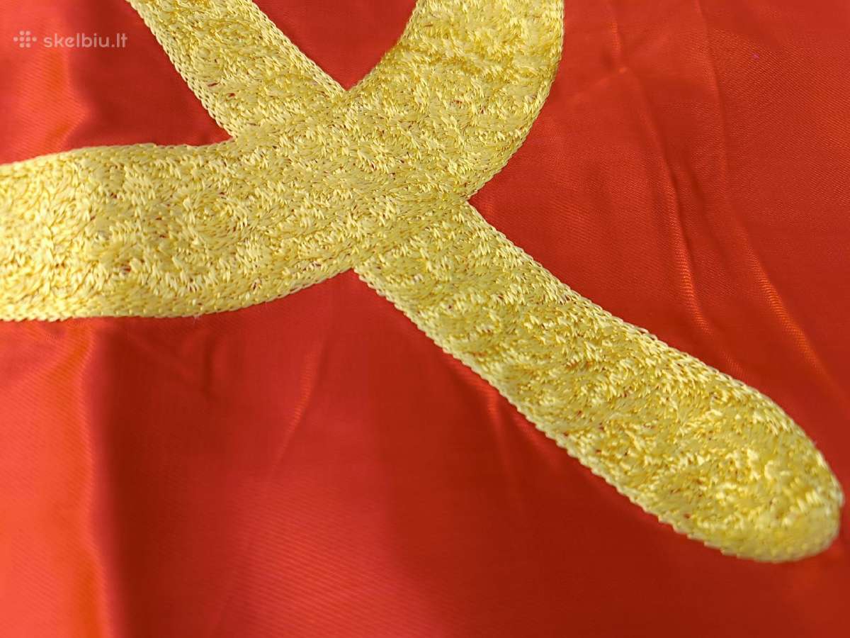 Sovietinė kolekcinė vėliava - nuotraukos Nr. 3