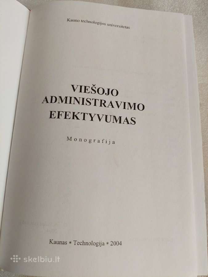 Viešojo administravimo efektyvumas - nuotraukos Nr. 2