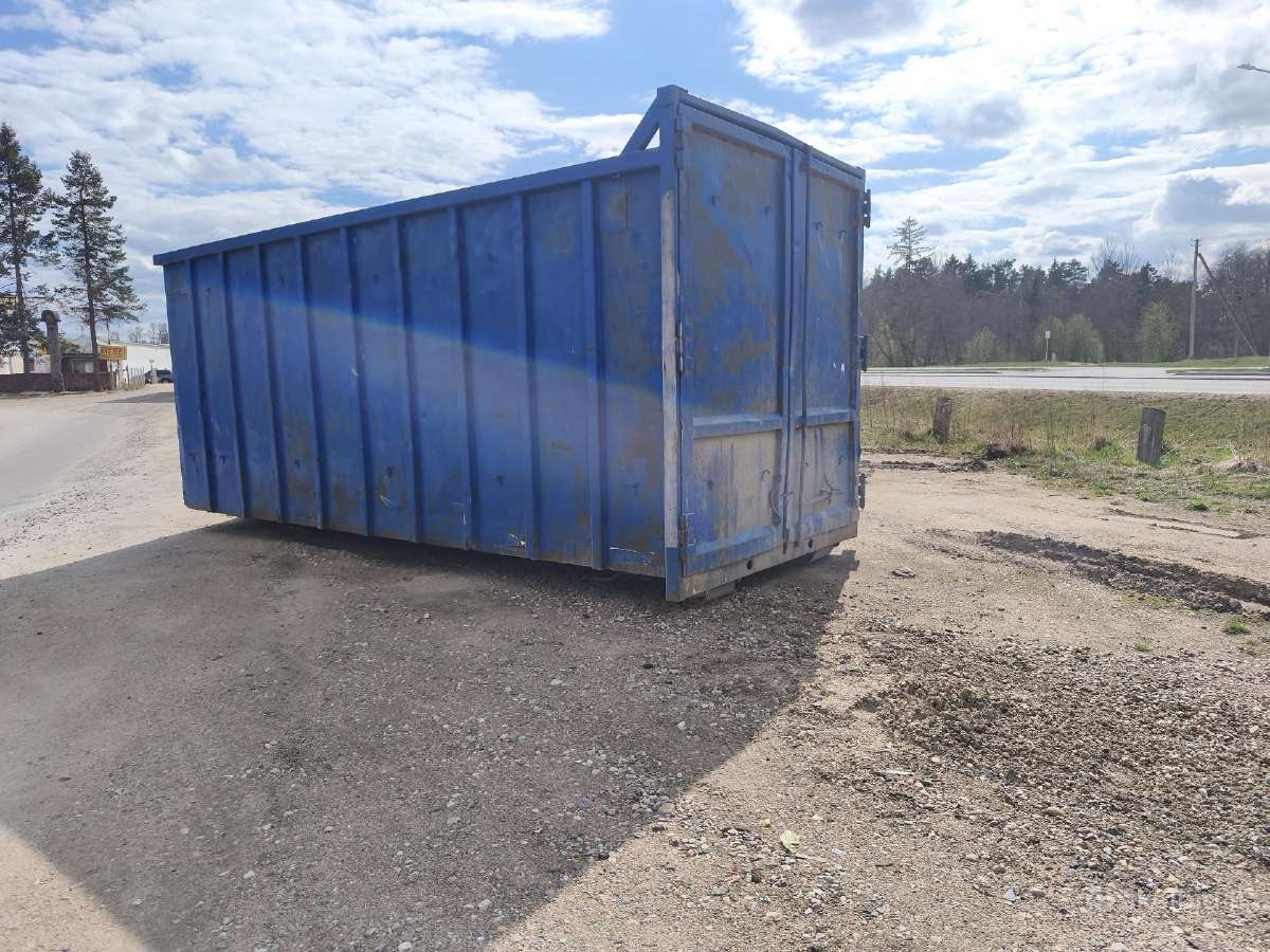 Parduodu uztraukiamus haak tipo konteineri.