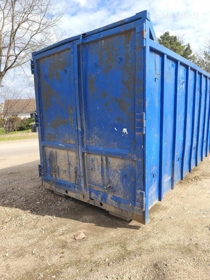Parduodu uztraukiamus haak tipo konteineri. - nuotraukos Nr. 4