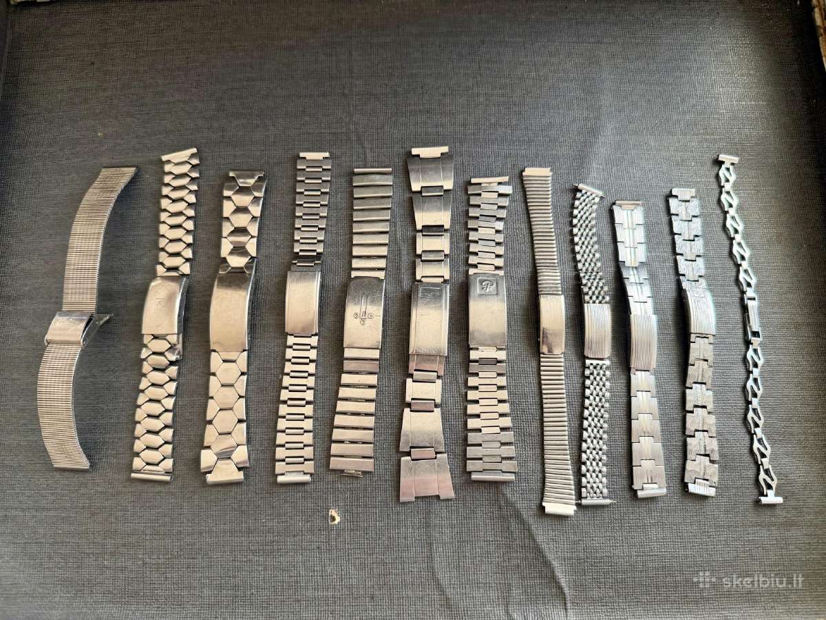 Senos rusiskos rankiniu laikrodziu apyrankes 18 mm - nuotraukos Nr. 3