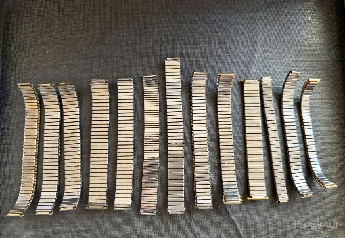 Senos rusiskos rankiniu laikrodziu apyrankes 18 mm - nuotraukos Nr. 6