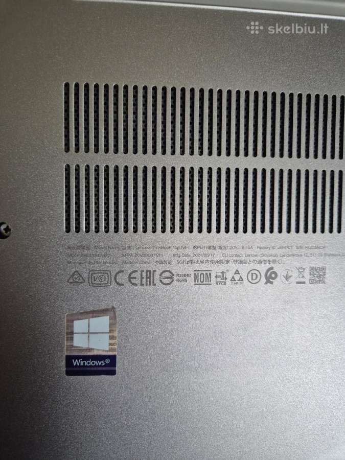Thinkbook i5-10300h/gtx1650 - nuotraukos Nr. 3