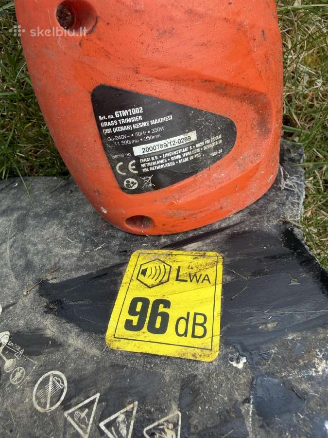 Akumuliatorinė vejapjovė Einhell Ge-cm 18/30 Li, 1 - nuotraukos Nr. 5