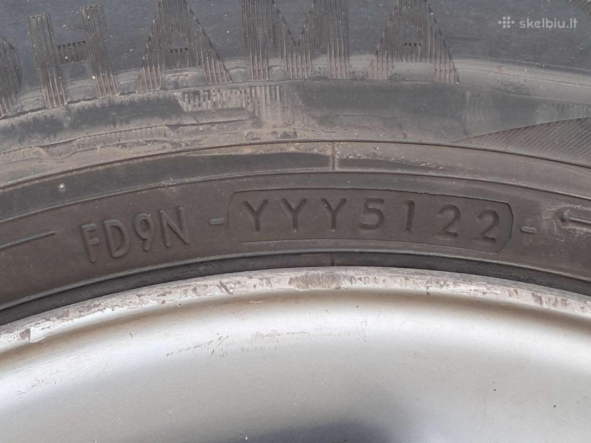 Volvo r15 ratlankiai vasarinėmis padangomis - nuotraukos Nr. 7