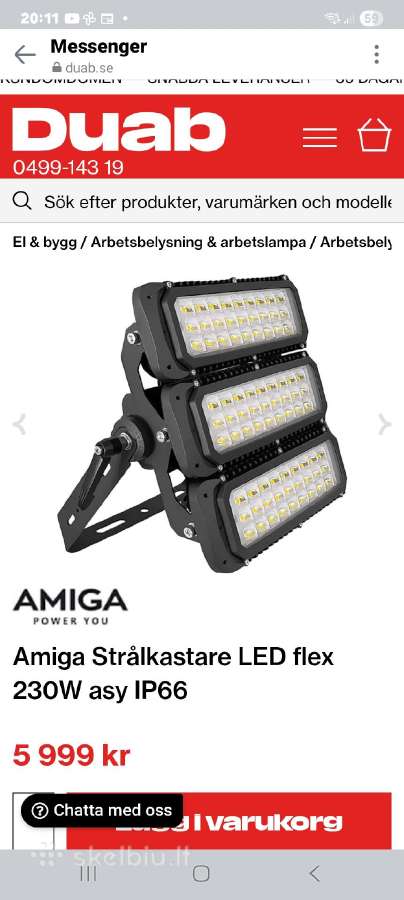 Amiga flex lauko šviestuvas