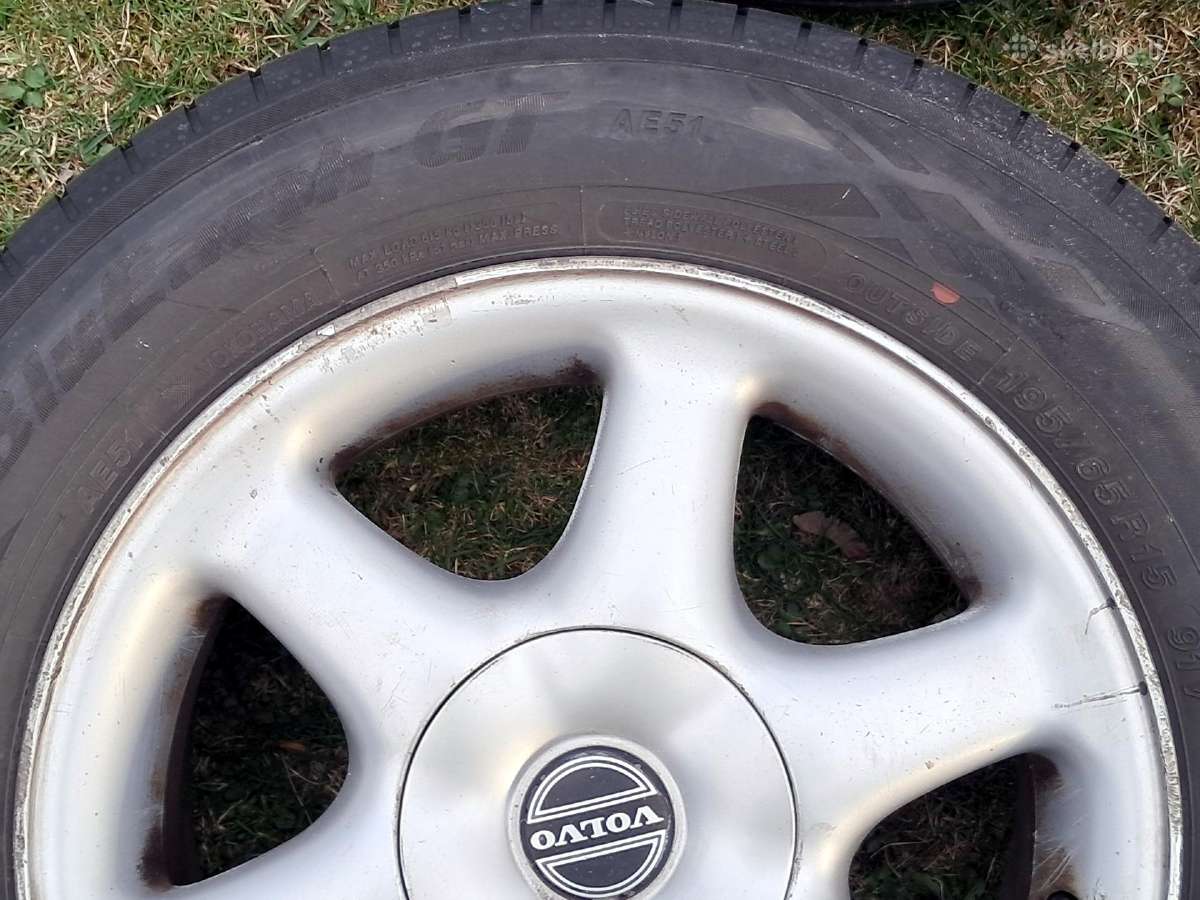 Volvo r15 ratlankiai vasarinėmis padangomis - nuotraukos Nr. 6