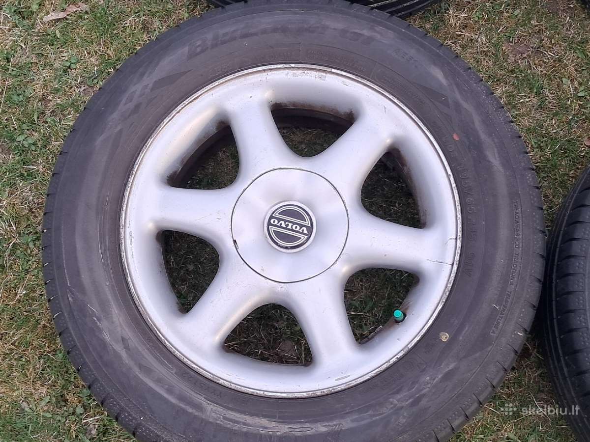 Volvo r15 ratlankiai vasarinėmis padangomis - nuotraukos Nr. 3