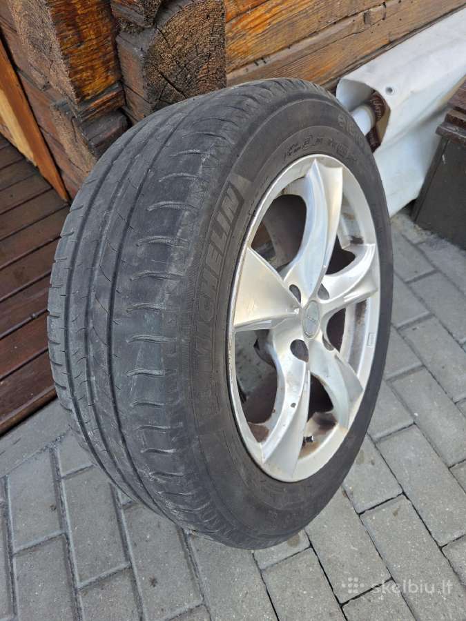 R16 ratlankiai su Michelin padangomis (4 skylės)